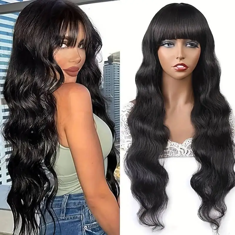 3x1 body wave Wigs huamn hair 12 Inch 220 density Natural Bone Full mechanism Brazilian wig 100% real Human Hair Wigs For women