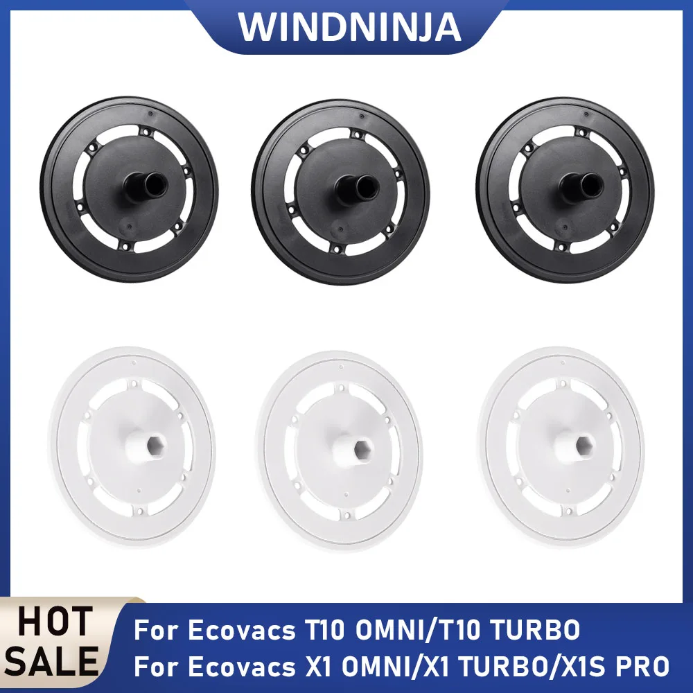 Für Ecovacs Deebot T10 OMNI/T10 TURBO/X1 OMNI/X1 TURBO/X1S PRO Waschbare Wischplatte, Wischlappenhalter, Ersatzteile für Roboterstaubsauger