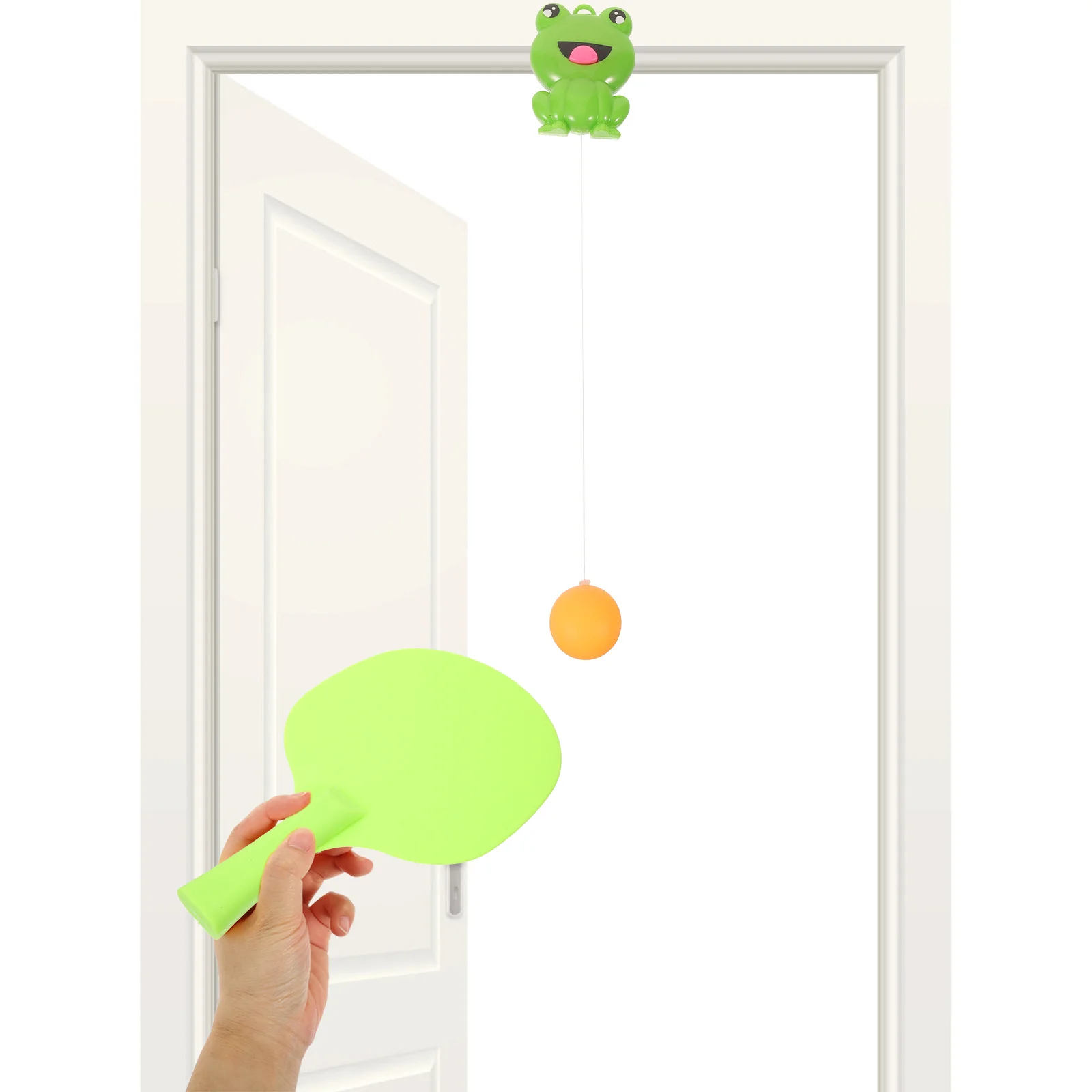 1Set Table Tennis Trainer Hanging Indoor Practice Kit for Adults Interactive Training Equipment Table Tennis Set