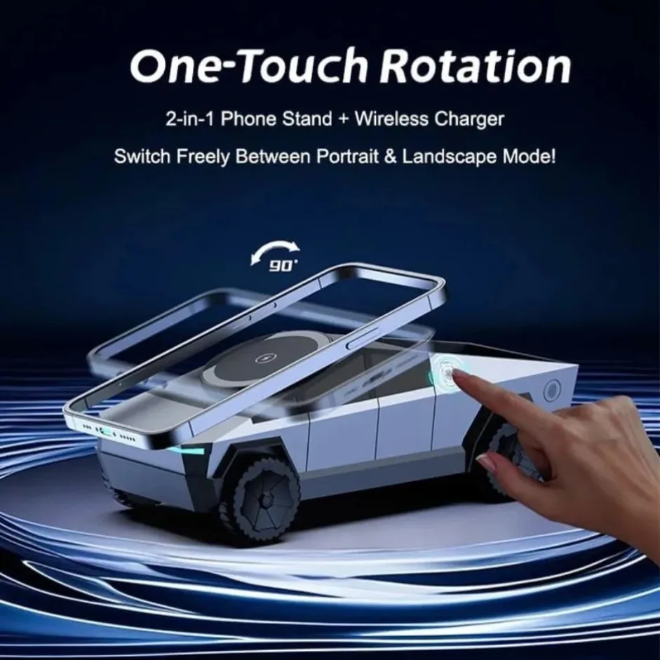 Magnetyczna ładowarka bezprzewodowa 3 w 1, uchwyt samochodowy na telefon kompatybilny z MagSafe iPhone 16 15 14 Apple Watch 10~2 SE AirPods Pro, ładowarka do gier