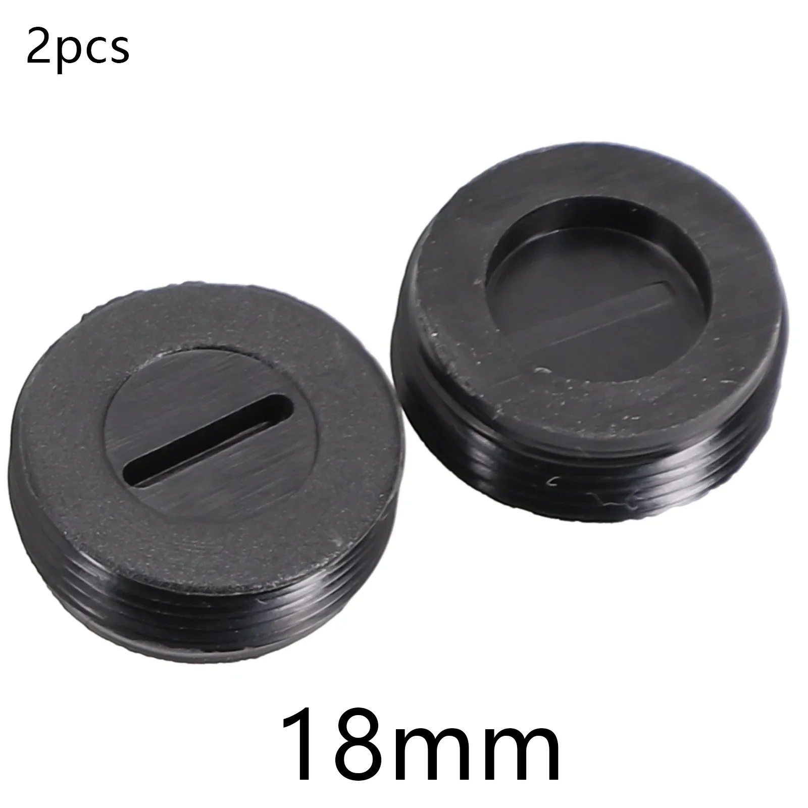 2Pcs Black Carbon Brush Holder Cap Brushes Cover 13mm 14mm 15mm 16mm 18mm 20mm 22mm Plastic Carbon Brush Cover