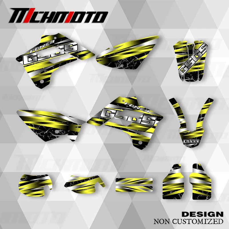 

MCHMFG For GASGAS EC 2002 2003 2004 2005 2006 2002-2006 EC Graphics Decals Stickers Motorcycle Background Custom