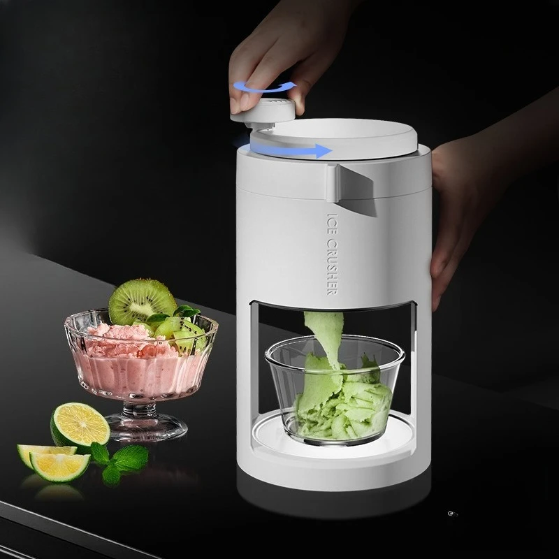 

Ice Shaver Household Small Sand Ice Machine Manual Hail Ice Machine Hand Crusher