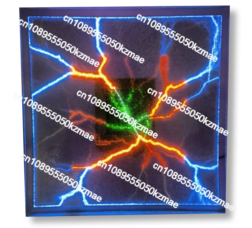 

16 Inch RGB Square Plasma Plate | Colorful Illumination for Decor/Events