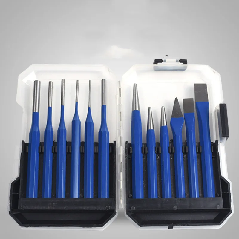 High-grade professional-grade Cylindrical punches Round chisel pin-punching needles top-out punches 3-8mm