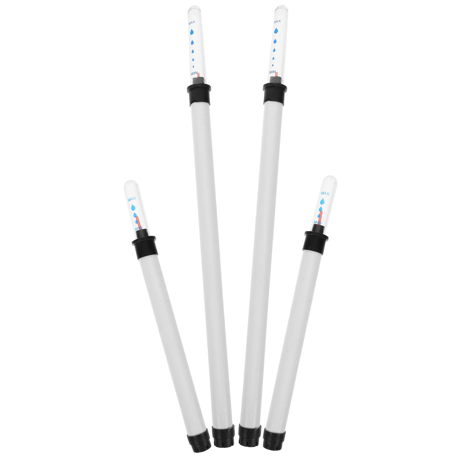 

4 Pcs Water Level Scale Gauge 180 300ml Clear Buoy Visual Window Flower Pot Meter Lasting Sturdy Plastic Outdoor Moisture