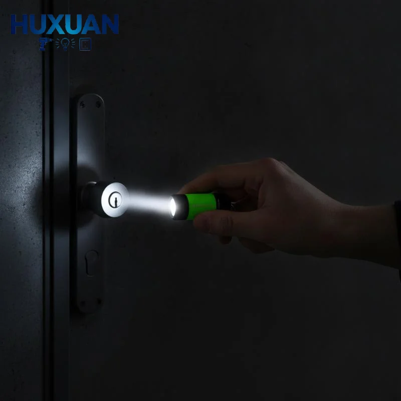 Pocket Keychain Flashlight Waterproof Outdoor Hiking Camping Mini FlashlightUSB Rechargeable LED Multifunctional Strong Light