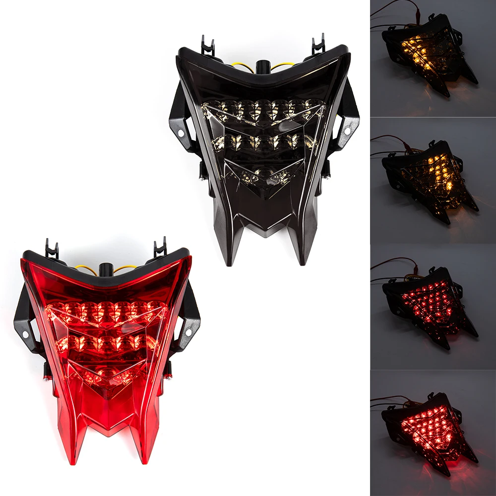 

Motorcycle LED Turn Signals Integrated Tail Light Rear Brake Lamp Taillight For BMW HP4 S1000R 2014-2018 S1000RR 2009-2018