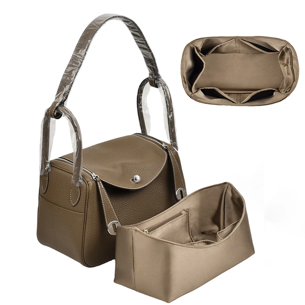 Satin Bag Organizer Insert For H LIndy 26/30 Durable Fashion Bag Support Storage Inner Modification Bag Accessories