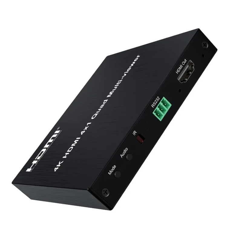 2023 New 4K Hdmi Quad Multiviewer 4X1 Seamless Hdmi Multiviewer switch 4 In 1 Out