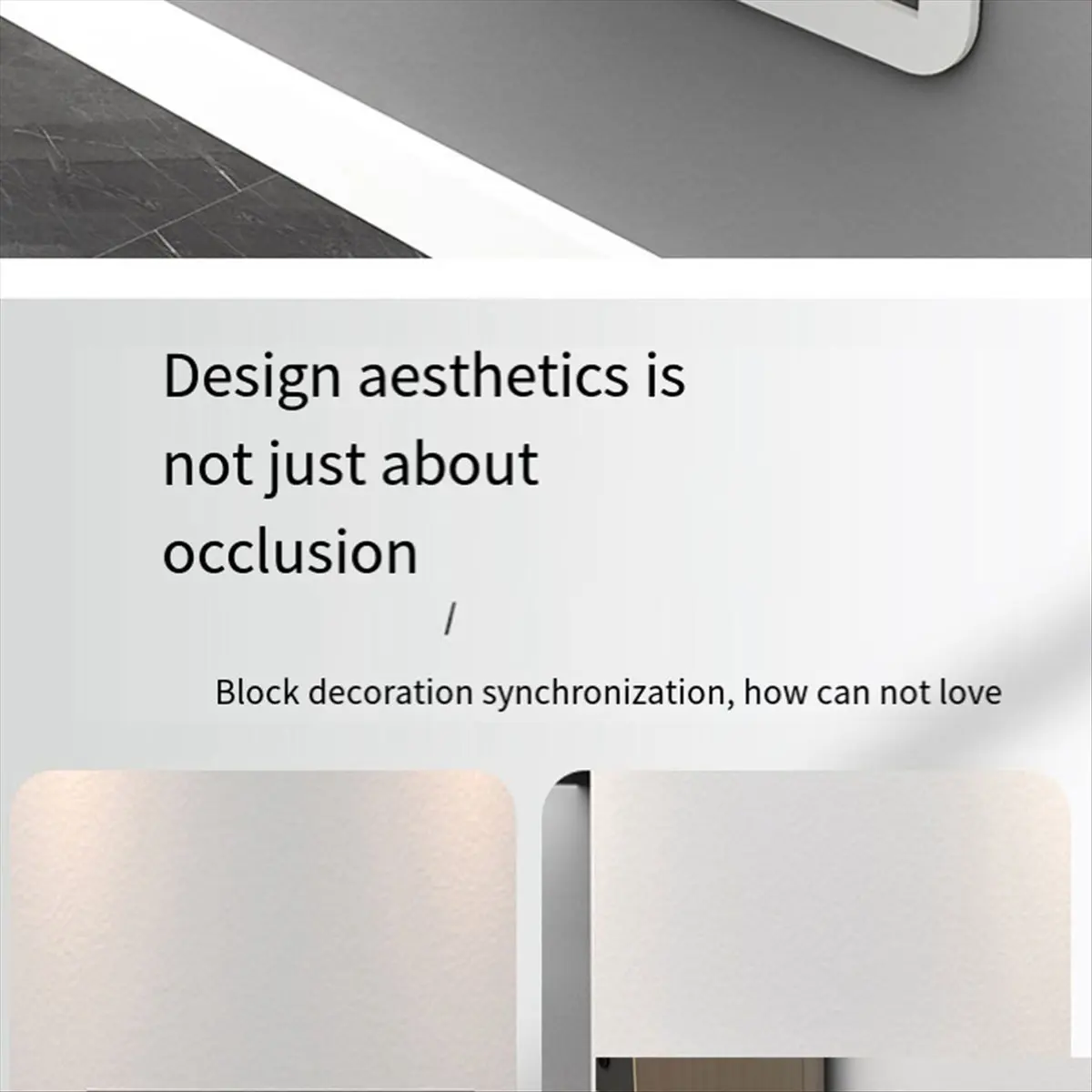 Weak Electric Box Decoration Blocks Multimedia Information Box, Cable Box, Ultra-Thin Cover Plate, Electric Meter A