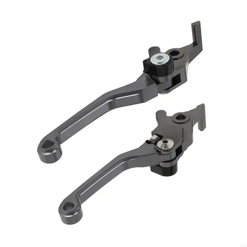M76E Motorrad-Hebelset für die tägliche Reparatur, Ersatzpaar, gebogene Brems- und Steuerhebel für den regelmäßigen – Detail 3