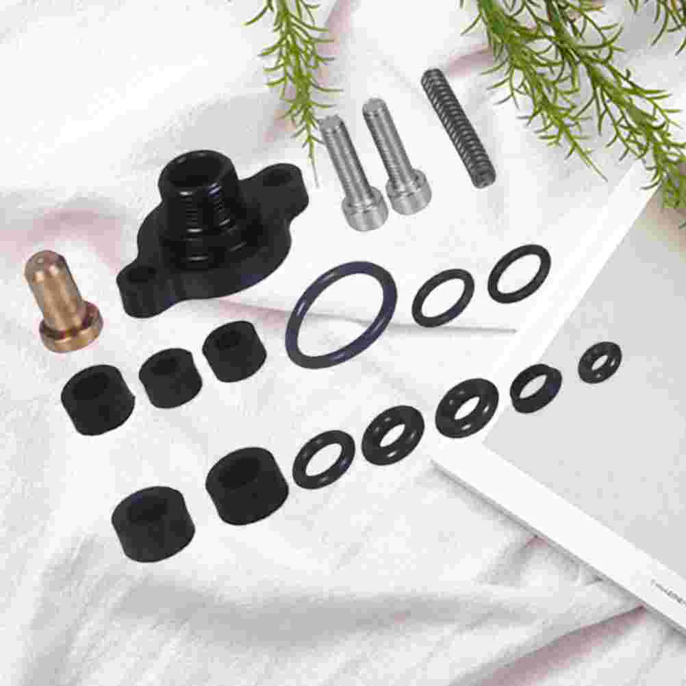 

18 Pcs Pressure Spring Kit Assembly Fuel Release 13X83cm Black Car Accessories