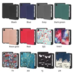 Funda Case For Kobo Clara Colour / BW / 2E Smart Case Multi-Folding Stand Adsorption Cover Soft Back Coque Auto Sleep/Wake-up