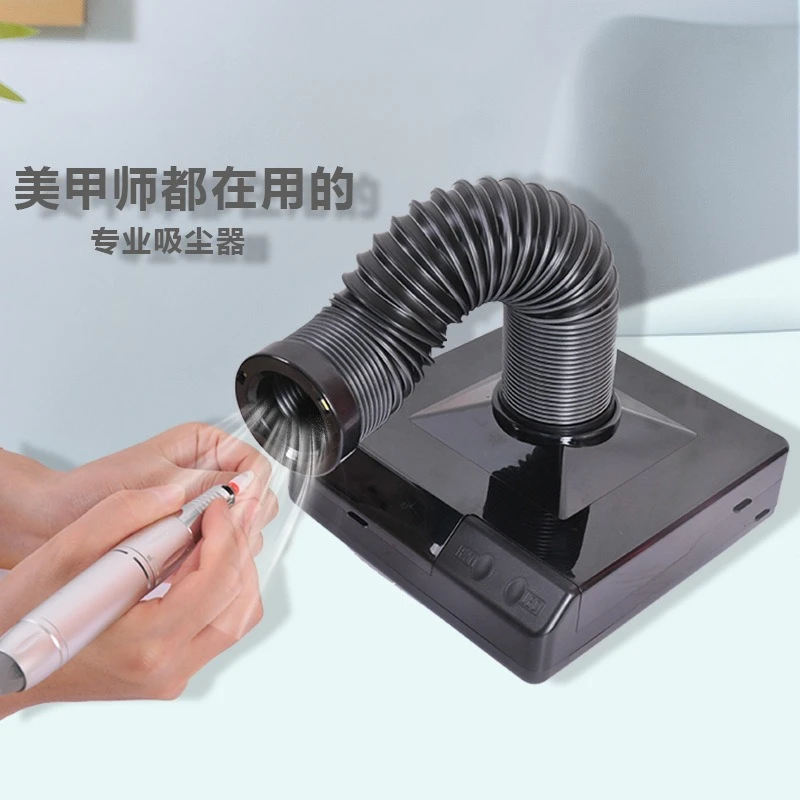 

Nail Art Vacuum Cleaner Nail Dust Machine Large Suction Desktop Vacuum Cleaner with LED Light Nail Art Shop Special Tools