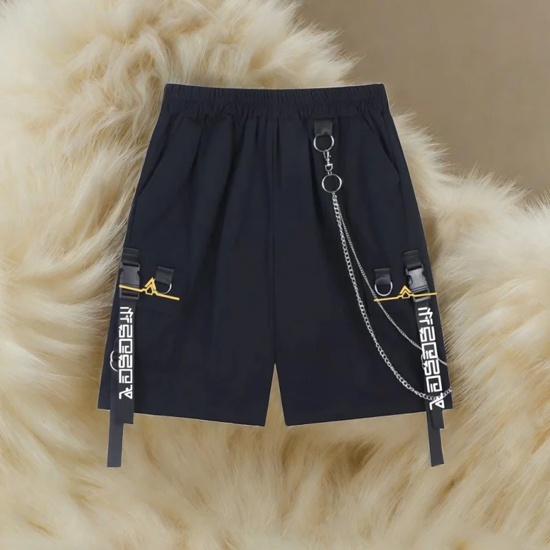 Dio originale attorno ai vestiti Senor T-shirt a maniche corte studenti e studentesse pantaloncini cargo set due yuan marea estiva