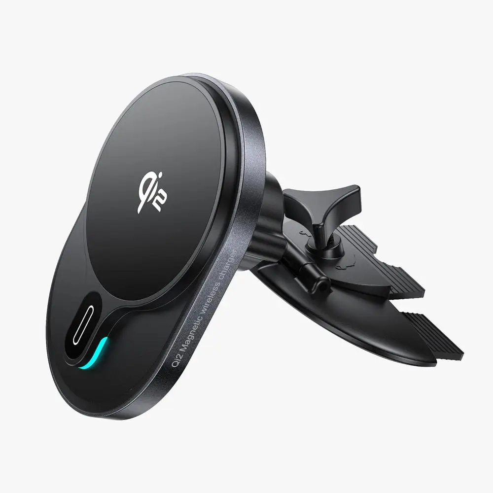 

Wireless Magnetic CD Car Mount, CD Player Mounts, CD Slot Mount Holder, iPhone 17/16/15/14/13/12, S25, Fast Charging Magnetic Ca