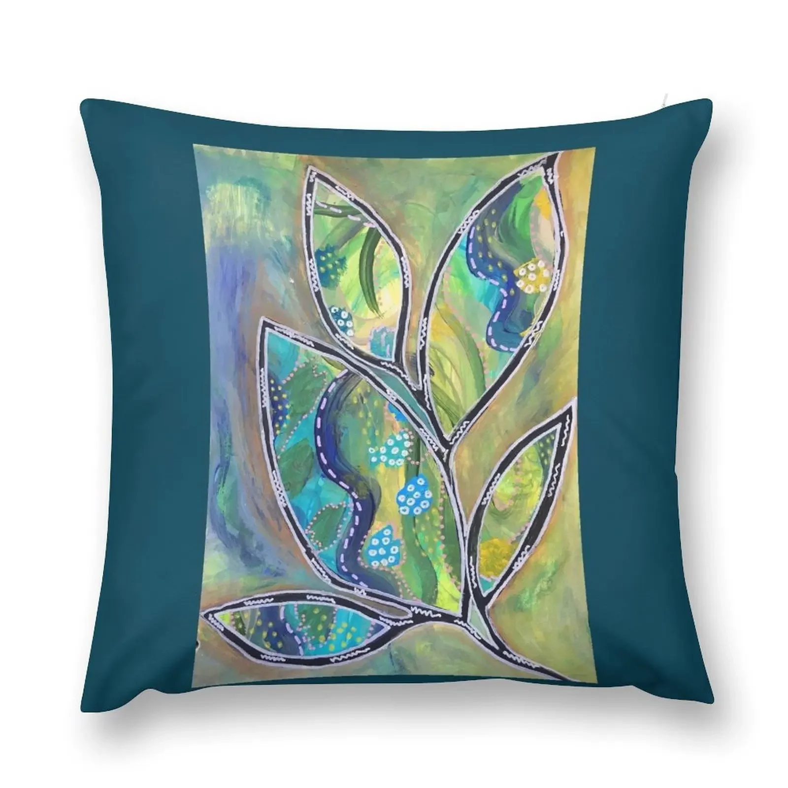 

Leaf Miner by MYArCC Throw Pillow Decorative Cushions For Living Room Sofa Covers Pillow Decor pillow