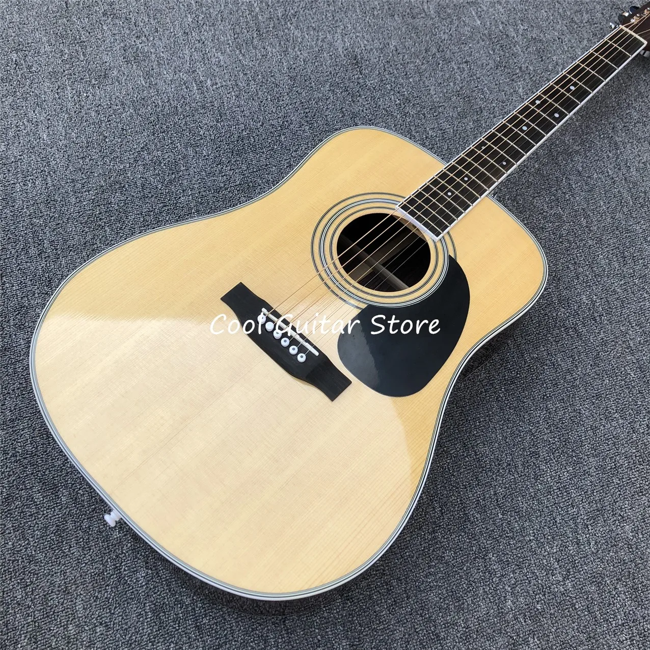 Solid Spruce Top 41 Inch Classical Acoustic Guitar, Factory Hardmade Rosewood Back, 35 Style, Free Shipping