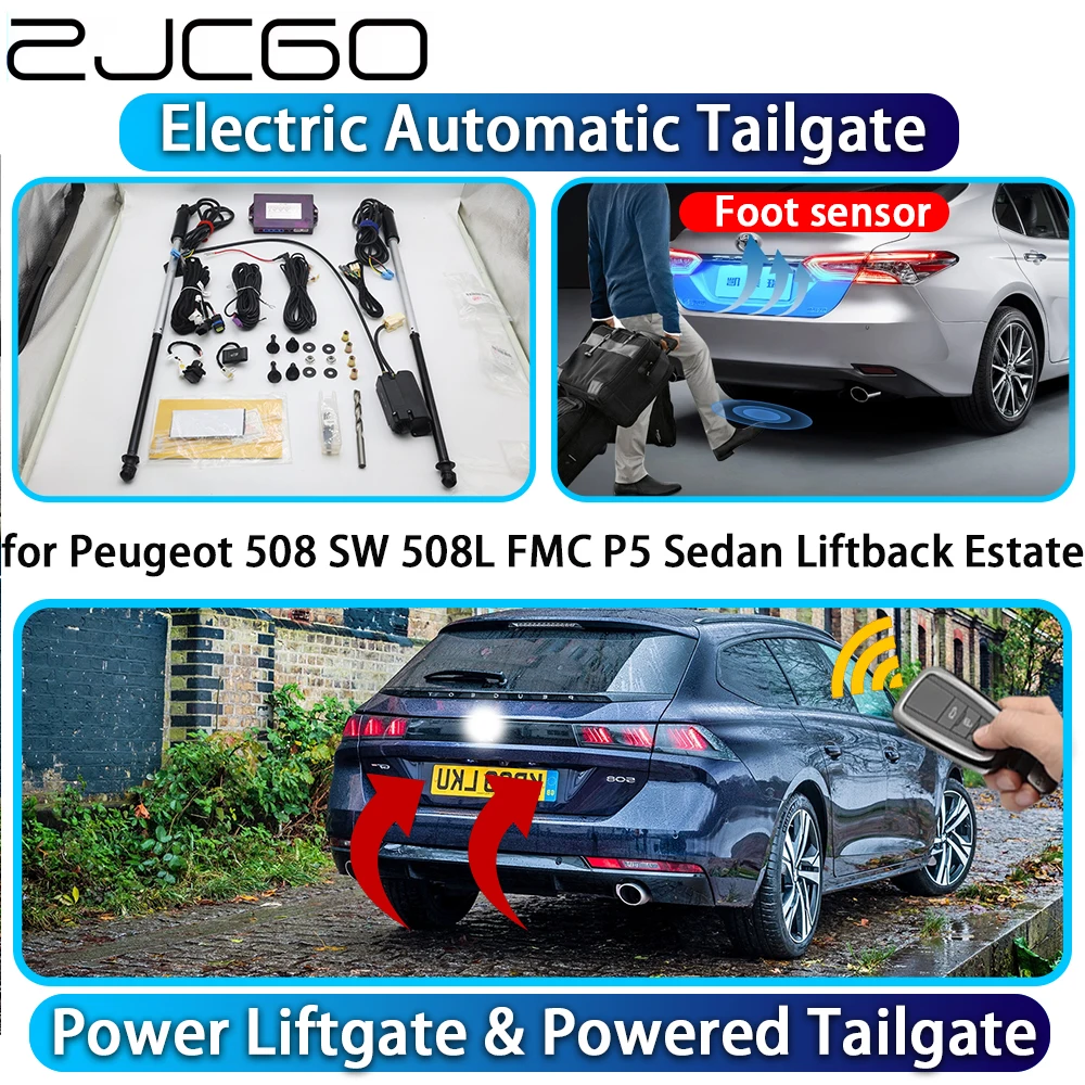 

for Peugeot 508 SW 508L FMC P5 Sedan Liftback Estate Automatic Power Liftgate Powered Tailgate Intelligent System Trunk Lift Kit