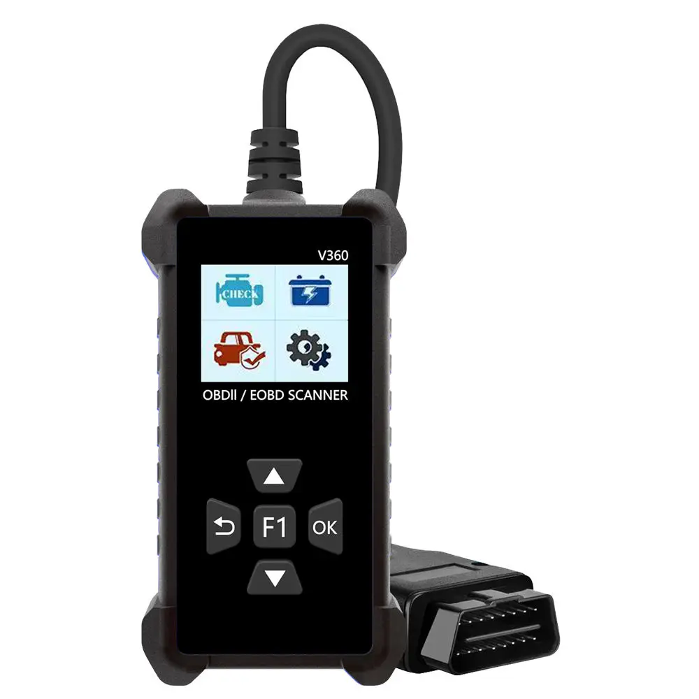 V360 Automotive Fault Diagnosis Instrument OBD2 Automotive Engine Tester Annual Inspection Pre Review Obd2 Battery Inspection
