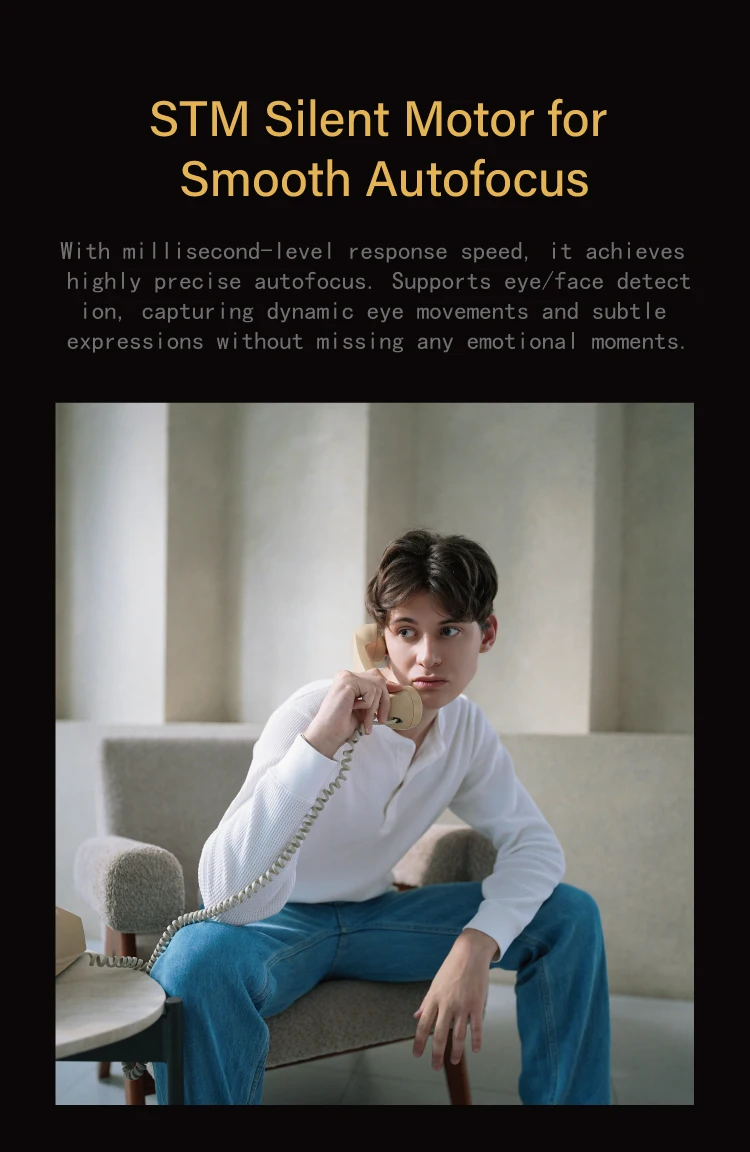 

MEKE Auto Focus 24mm F1.4 Full-Frame Camera Lens STM Motor Ultra Wide Angle Large Aperture For Sony FE E-Mount Cameras