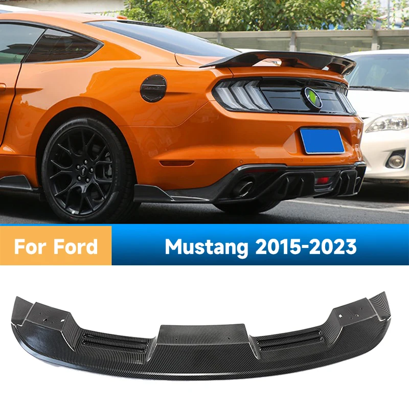 GT500 Style Rear Roof Trunk Spoiler Wing for Ford Mustang 2015-2023 Car Accessories Rear Fixed Wing Diffuser