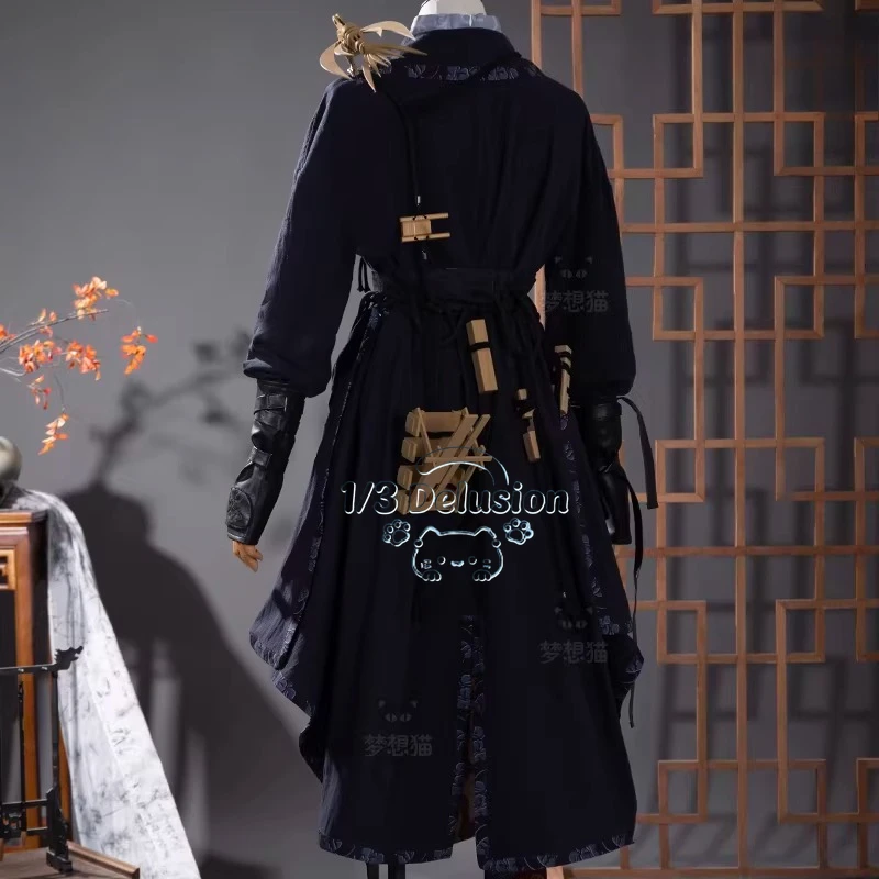

Yanyun Sixteen Tones Mo Shan Dao Female Disciple Cosplay Costume Ancient Mohist School Martial Arts Suit for Male Female