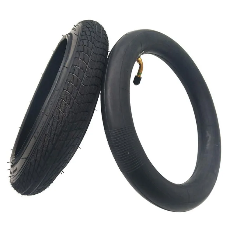 12 inch 12 1/2x1.75x2 1/4 (47-203) inner and outer tire bicycle children's bike tire small square pattern