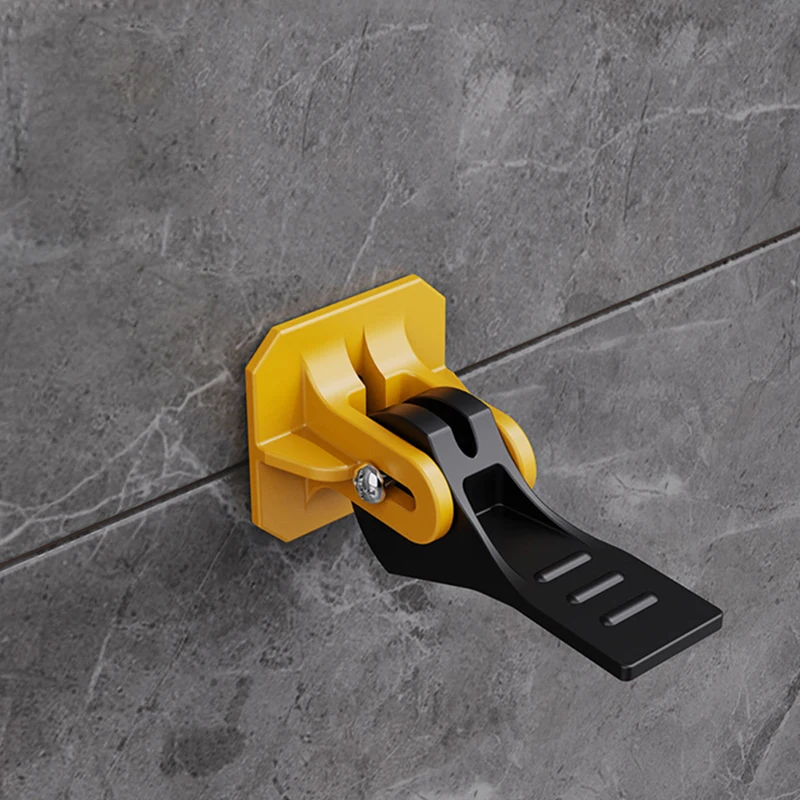 Piso telha nivelamento sistema clipes, nivelador ajustador para a telha deitado, fixação plana cerâmica parede ferramentas de construção, 10pcs