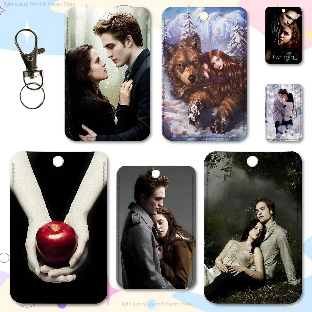 

Hot TV The T-Twilight Holder Keychain For Work Card Bank Business Holder Student Card Protective Case Bus Card