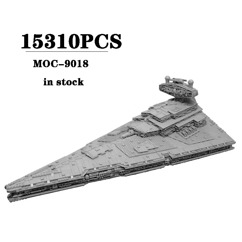 

MOC-9018 Space Battleship Modular Model Construction Model 15310PCS Adult and Children's Preferred Birthday Toys Christmas Gifts