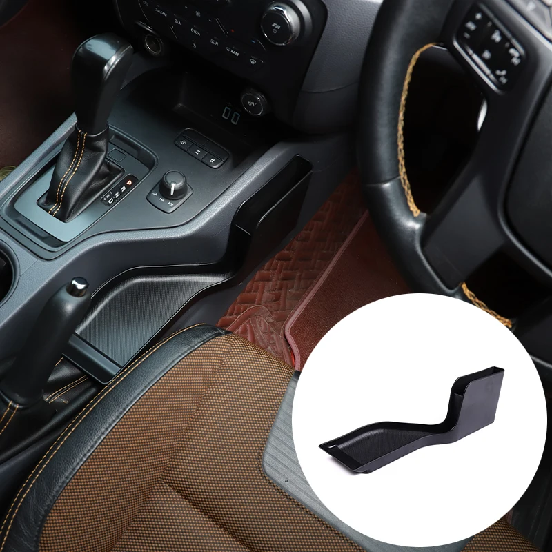 

[Ready Stock] ABS Center Console Organizer Holder Handbrake Storage Box For Ford Ranger 15-21