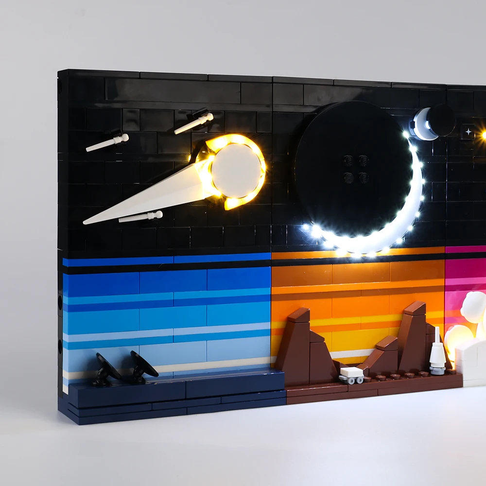 EASYLITE LED Kit For 21340 Ideas Tales of the Space Age Building Blocks Bricks Toys Gift Lamp Light Set No Model