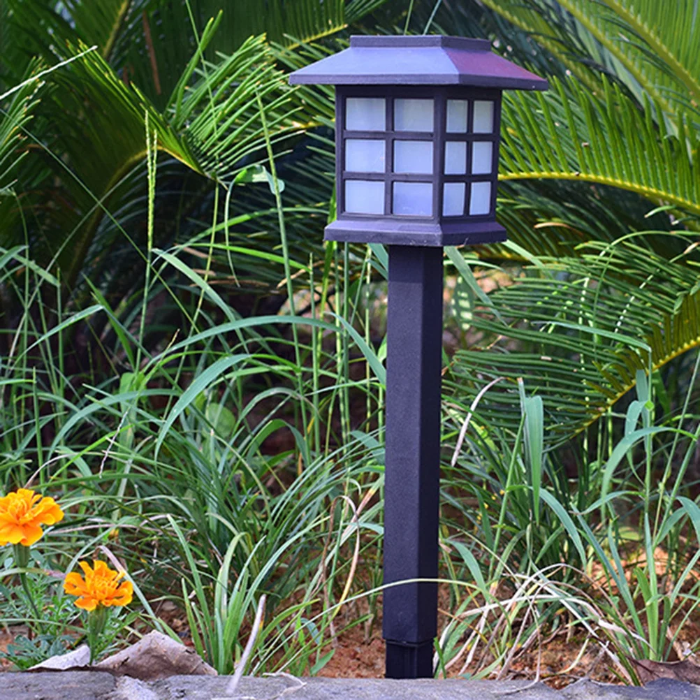 

2Pcs Outdoor Solar Lawn Lights LED Garden Path Lamps Decorative Landscape Lighting 7-Color Change for Yard Lawn Light