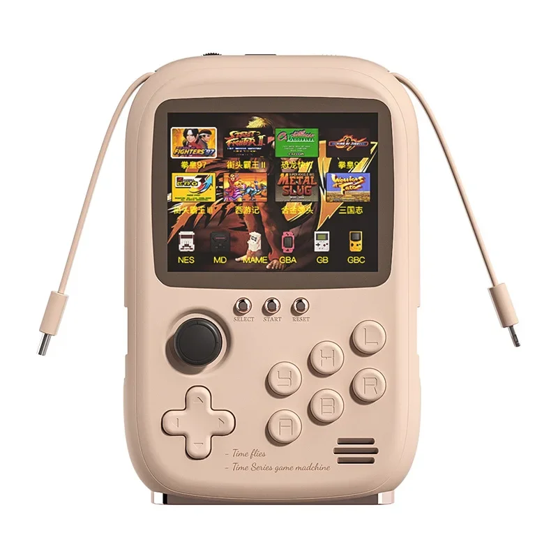 Ultra Helder 3.2 Inch Kleurenscherm 2023 Nieuwe Handheld Gameconsole Powerbank Kan Worden Aangesloten Op Een Tv Arcade Games Uit De Kindertijd