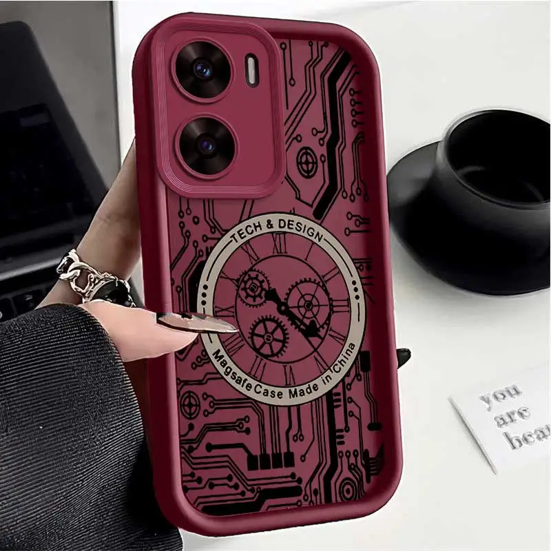 Entertainment Gears and circuit Flexible Design Elegant Protection Made For OnePlus Nord N20 SE Ideal For N 20