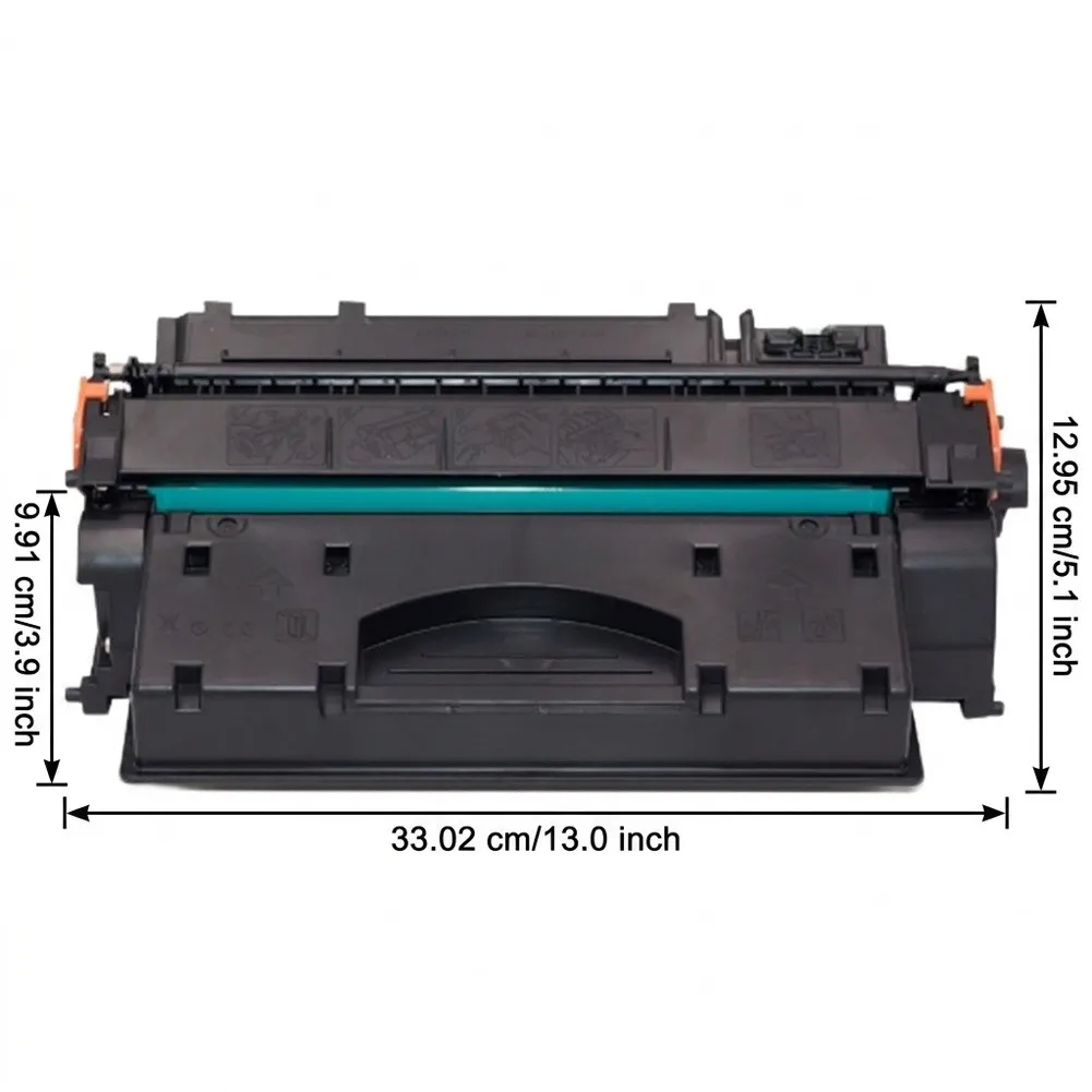 2 Pack 80A CF280A Black Toner Cartridge Compatible For For HP For LaserJet Pro 400 M401dn M401dw M425dn High Yield Printer Suppl