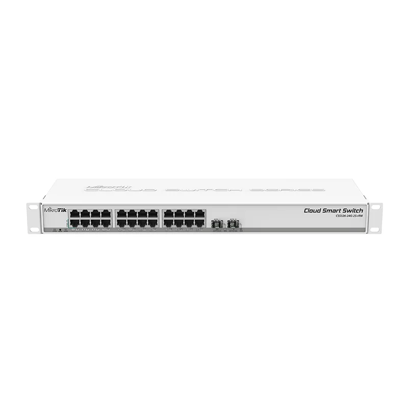 MikroTik CSS326-24G-2S+RM 10,000M switch