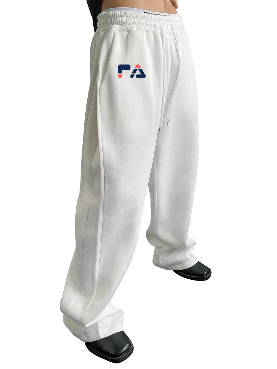 

Mens Casual Pants Autumn Winter Sweatpants Men Running Jogger Sports Gym Trousers Fashion Solid Color Workout Long Pants 2026