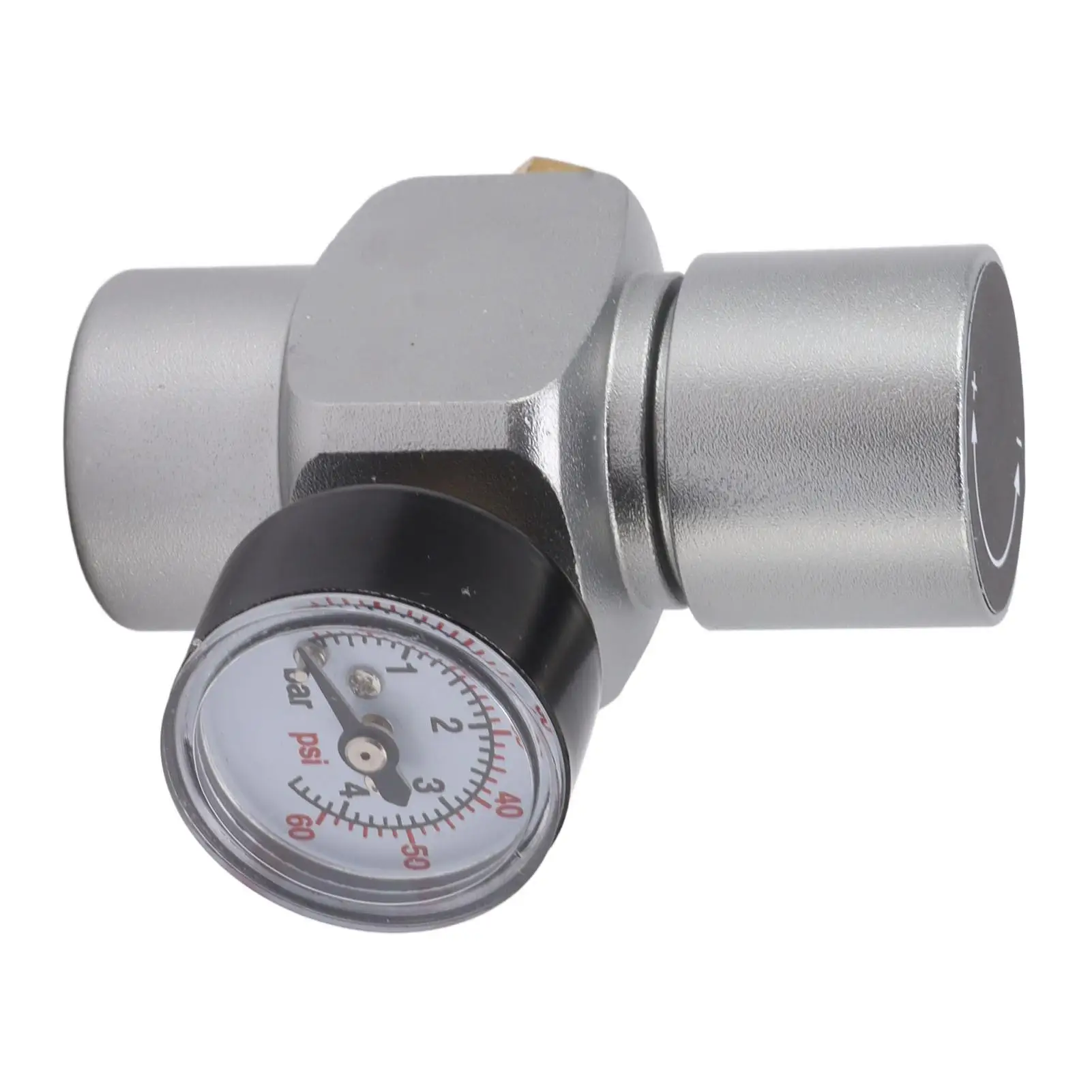 Adjustable Hose Pressure Regulator - Stainless Steel Water Pressure Reducing Valve for homebrew Easy Install