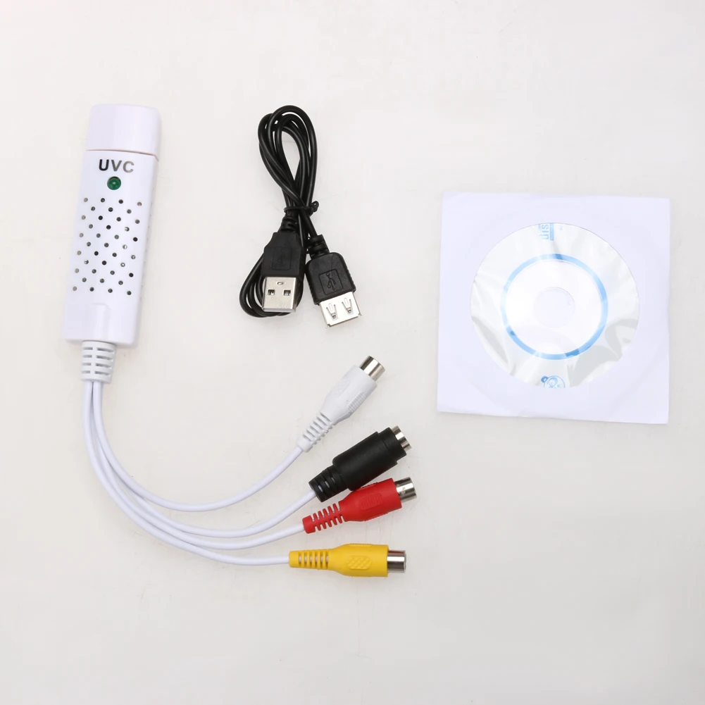 Convertitore audio video USB 2.0 Convertitore audio video USB per Windows 2000 XP Vista Win7 8 10