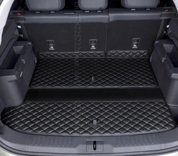 Custom Car Trunk Mat For Chery Jaecoo j7 2024 AccessoriesTanSuo 06 2025 Cargo Liner Leather Waterproof Anti-Dirty Auto Interior