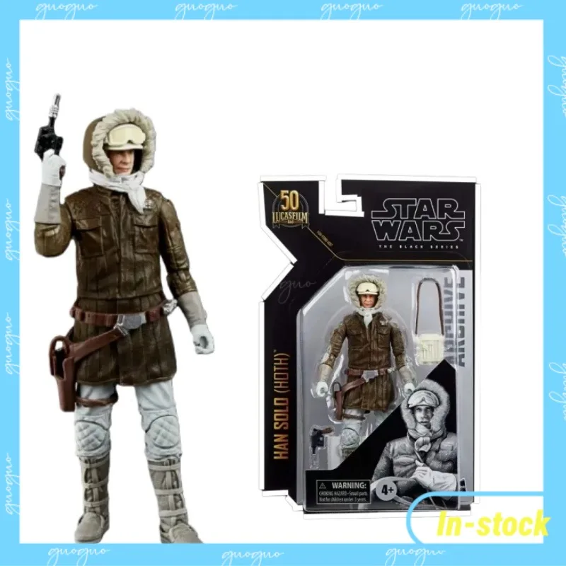 

【In-stock】Hasbro Black Series HAN SOLO (HOTH) 6-Inch Action Figure Toy Collectible Figure Gift