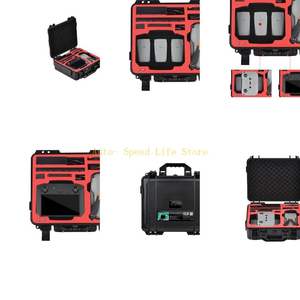 02DA مقاوم للانفجار لصندوق تخزين محمول للهواء 2S RC ملحقات طائرة بدون طيار تحمل لحقيبة سعة كبيرة #1