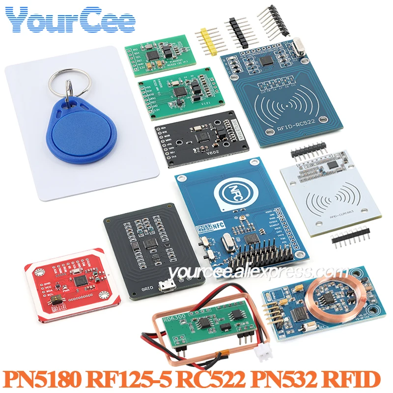 Модуль-nfc-rfid-rc522-pn532-mfrc-522-s50-1356-МГц-125-кГц-6-см-с-тегами-spi-для-чтения-и-записи-rdm6300-для-arduino-2560