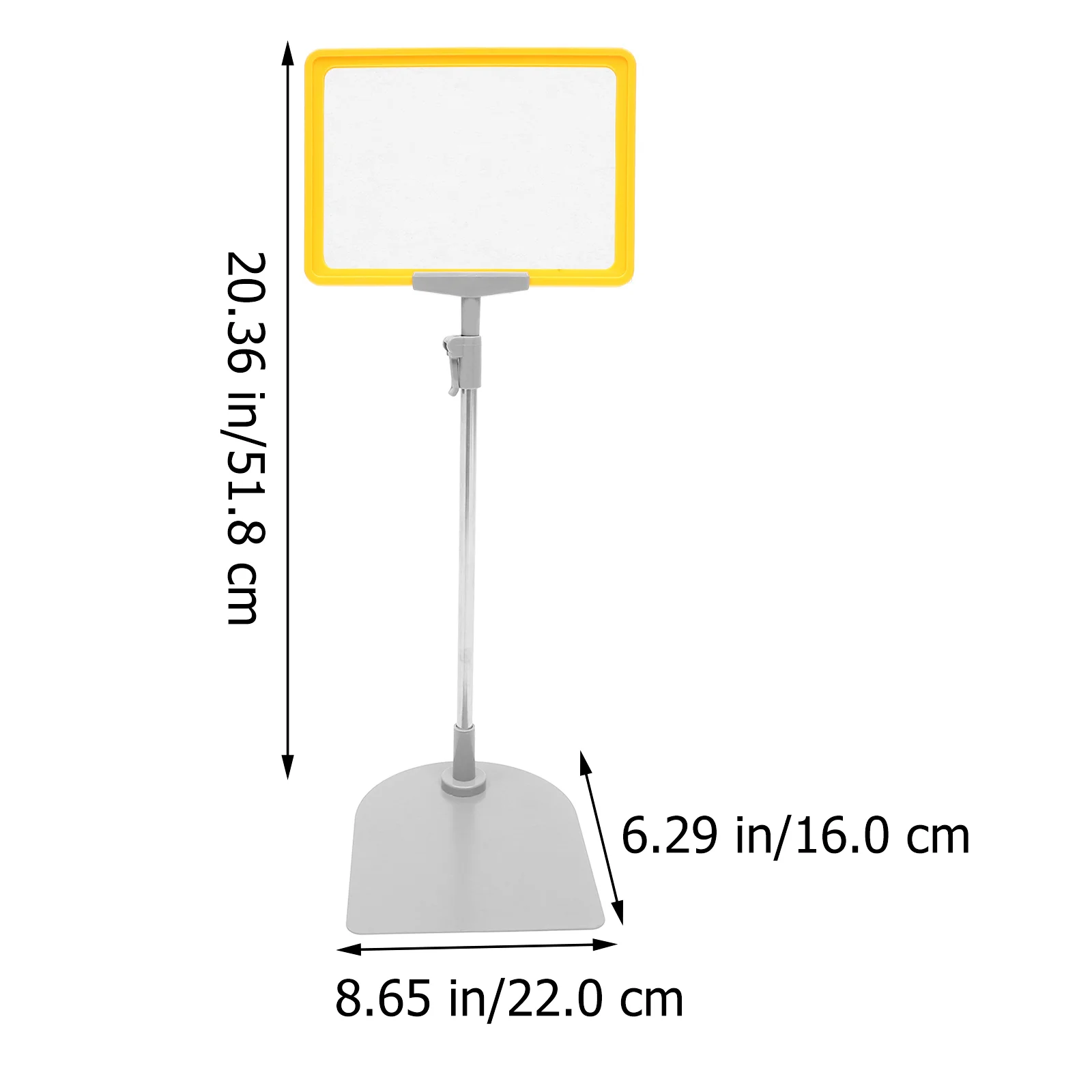 Imagem -02 - Multi-função Price Display Board Tag Titulares para Etiqueta Fruit Sign Plástico Resistente ao Desgaste Supermercado Prateleiras de Abastecimento