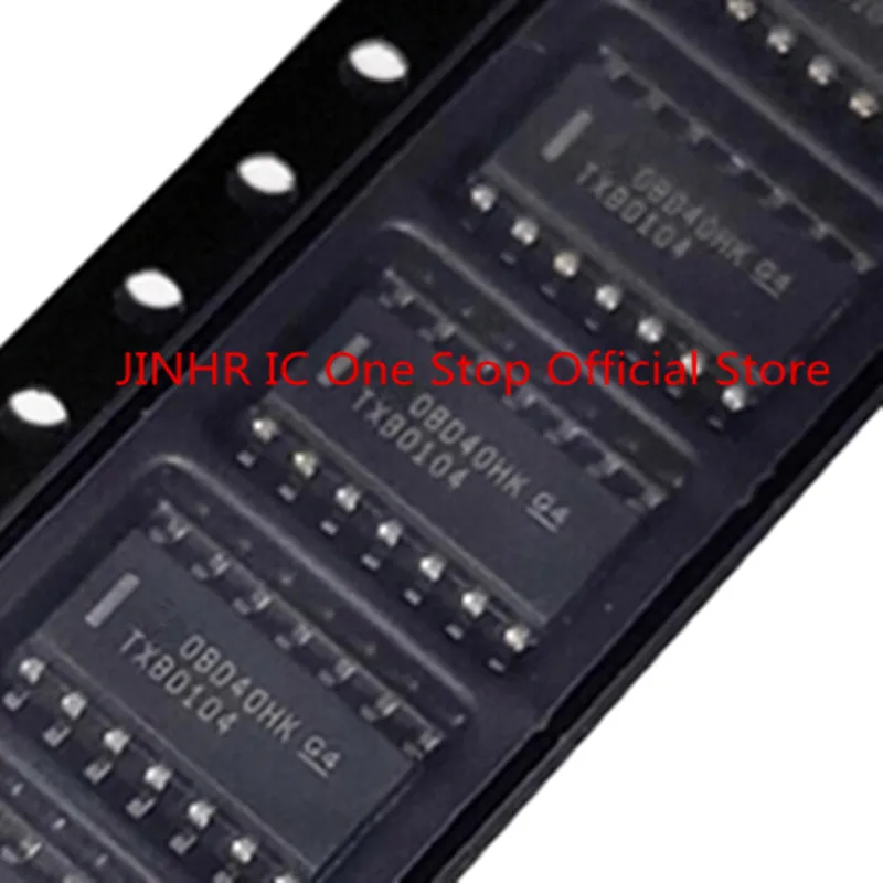 New 5PCS TXB0104 TXB0104DR 14-SOIC, Bidirectional voltage level converter