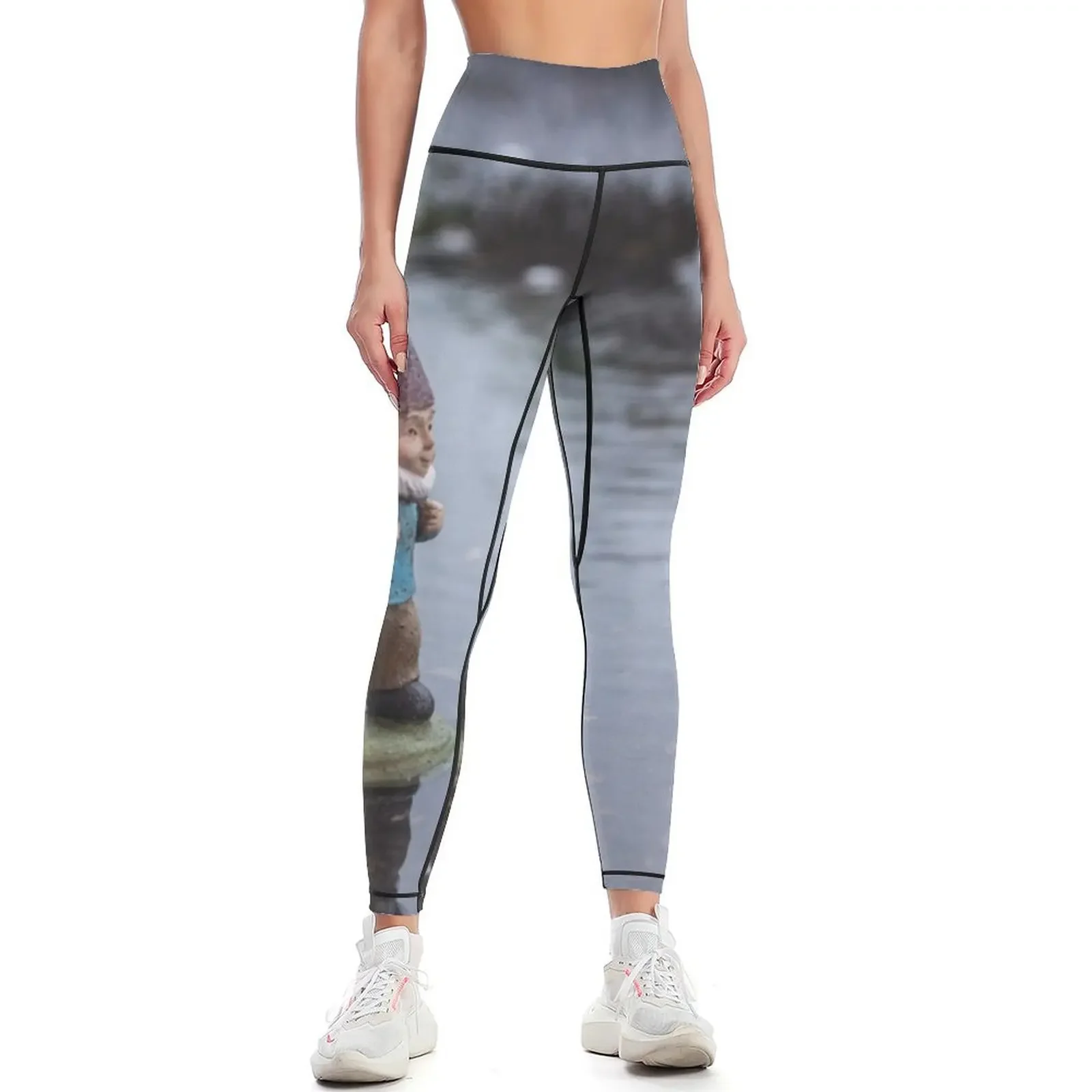 

Rainy Day Gnome Leggings Women sportwear Women sports Sportswear woman gym push up legging Womens Leggings