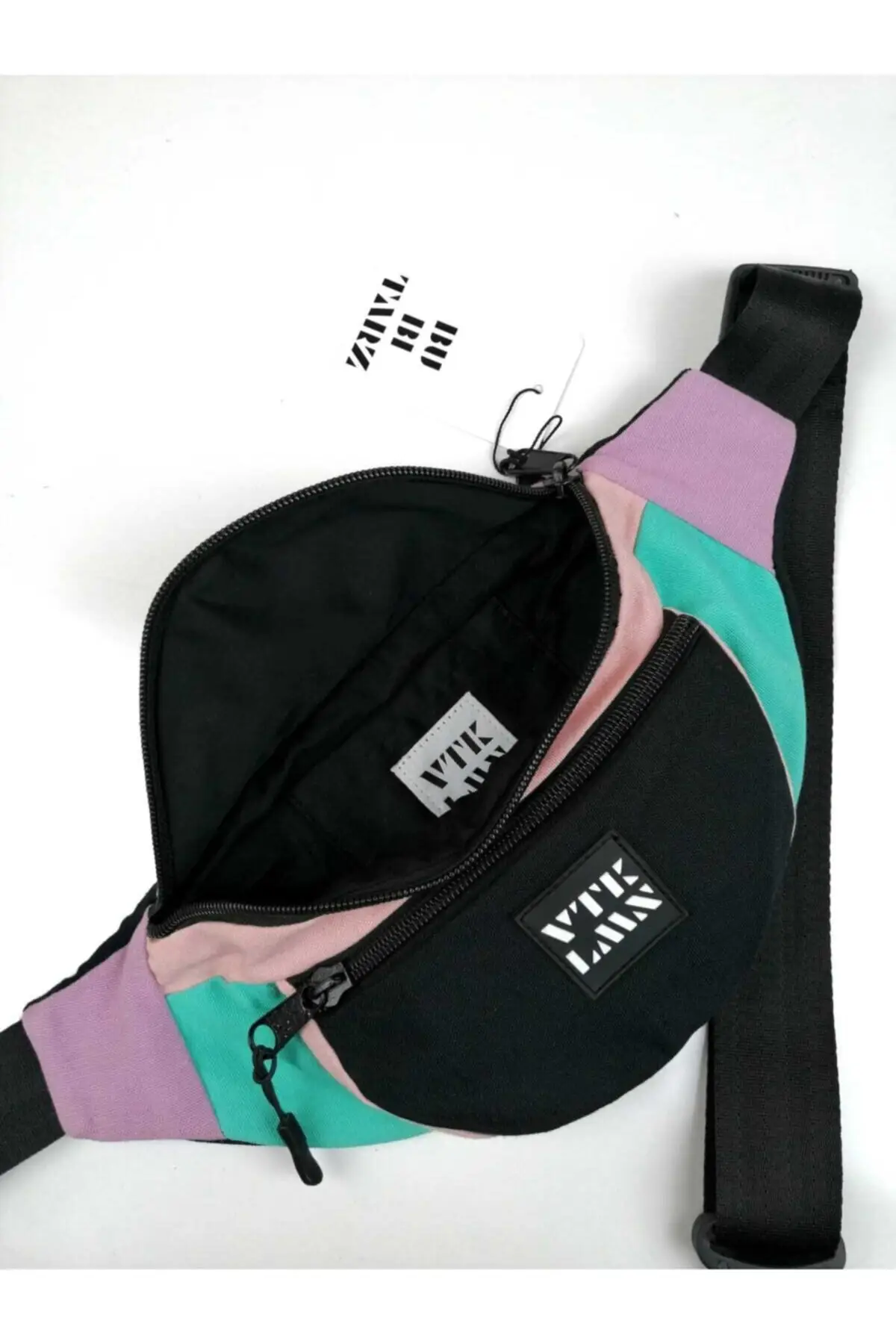 Unisex colorful shoulder and waist bag